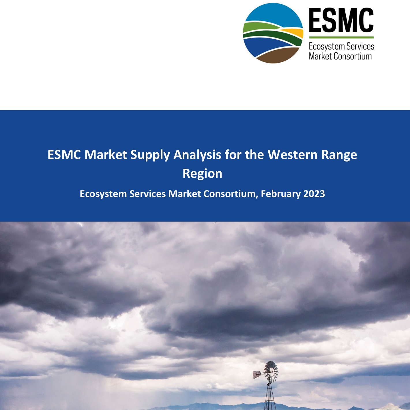 ESMC Market Supply Analysis for the Western Range  Region 