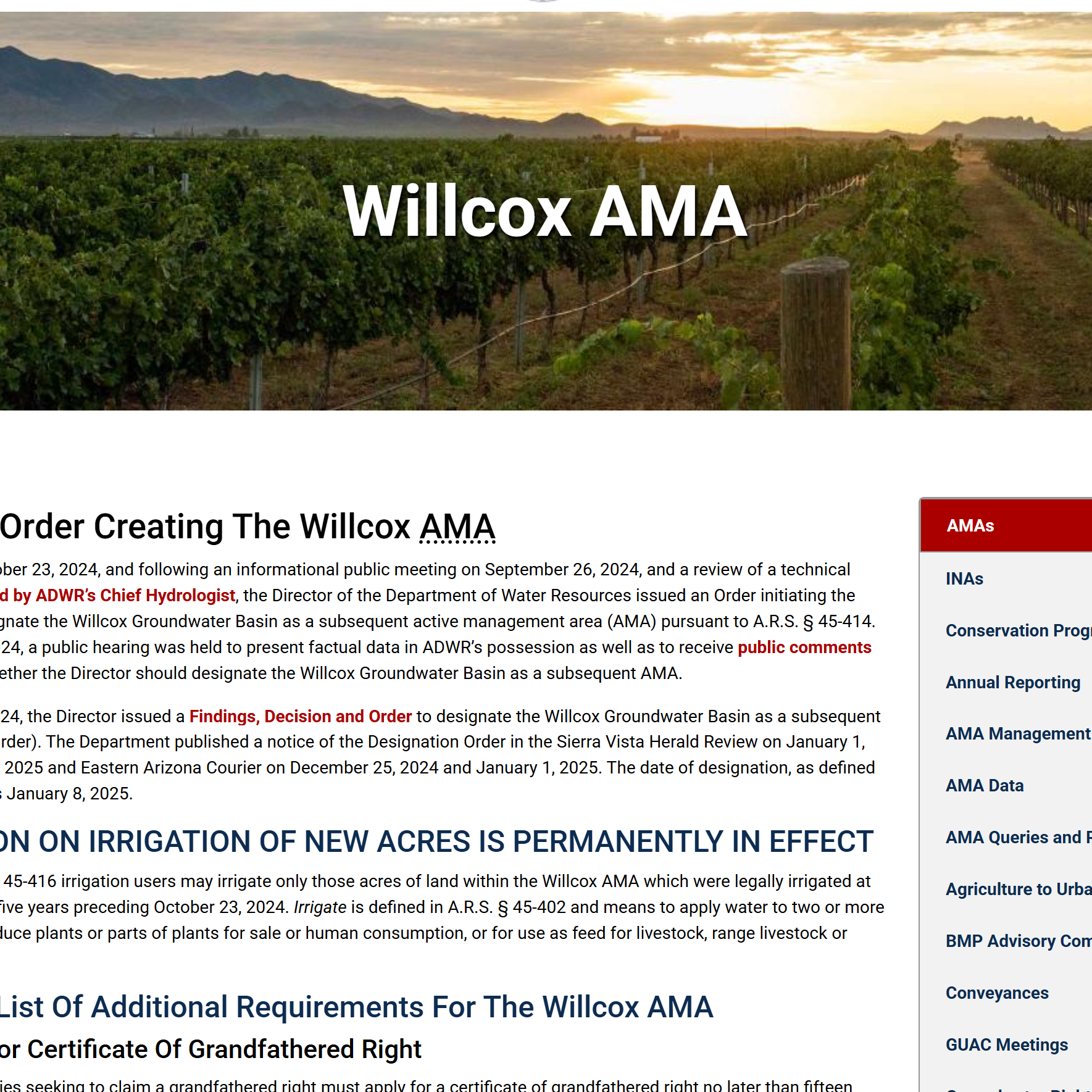 Wilcox AMA